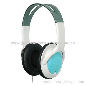 Stereo Headset, Assorted Colors, 20Hz to 20kHz Frequency Range